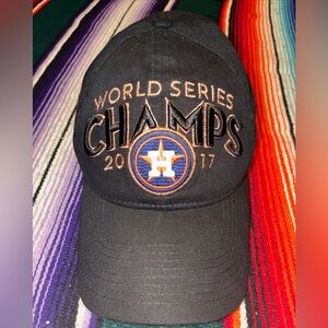 New Era Houston Astros 2017 World Series Champs MLB Authentic Hat